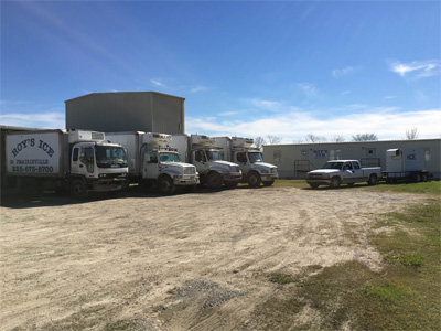delivery trucks